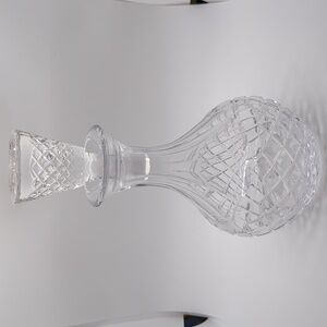 Vintage Diamond‎ Cut Crystal Liquor Decanter